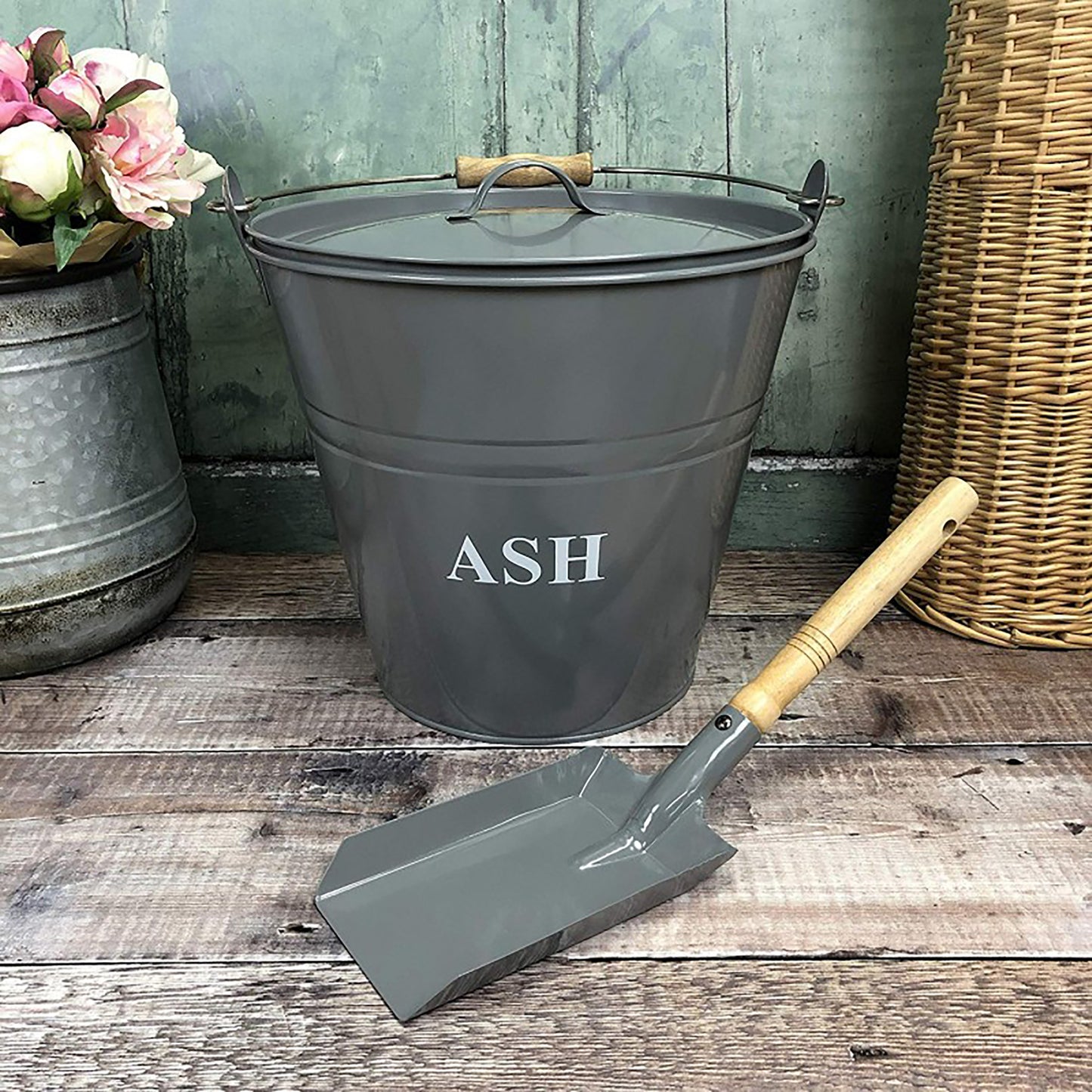 Fireside Shovel in French Grey