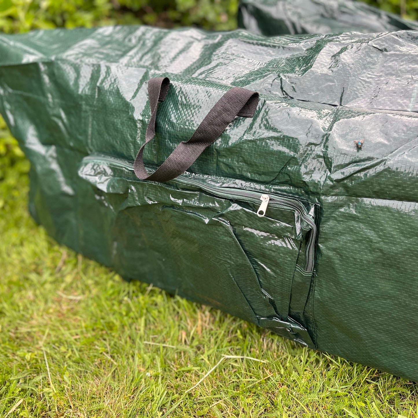 Waterproof Outdoor Cushion Storage Bags in Green - Pack of 2