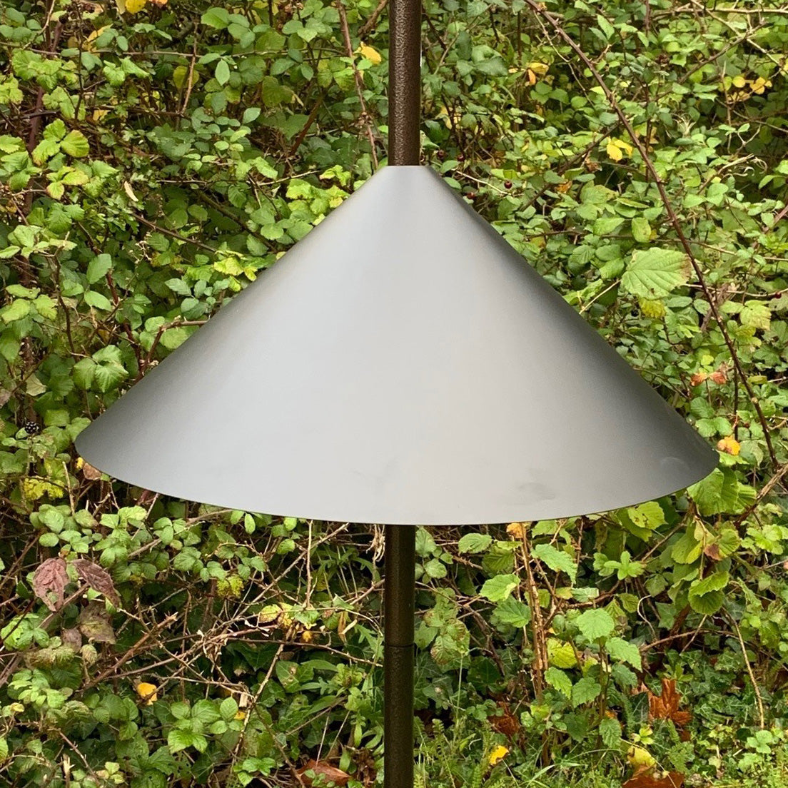 Metal Wrap Around Squirrel Baffle for Bird Feeding Stations