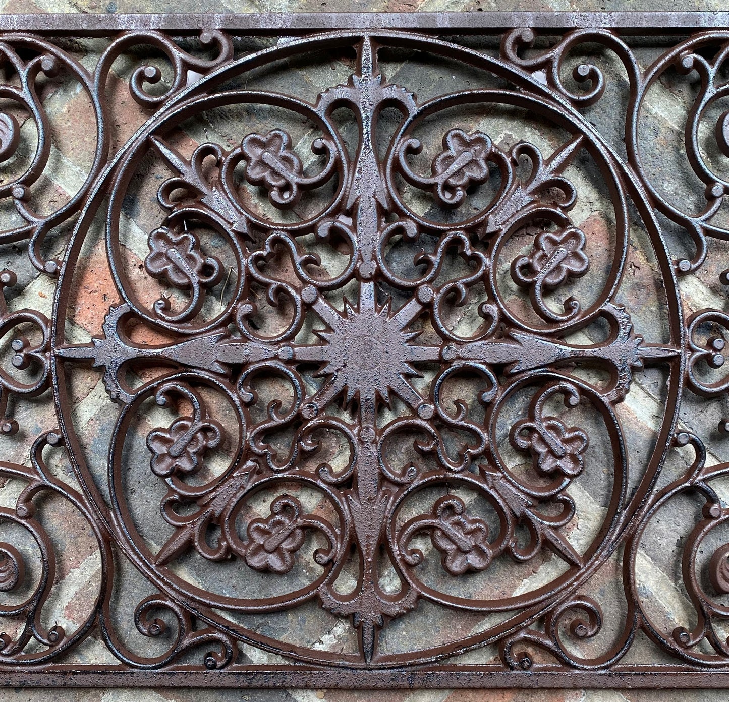 Blenheim Ornate Cast Iron Doormat