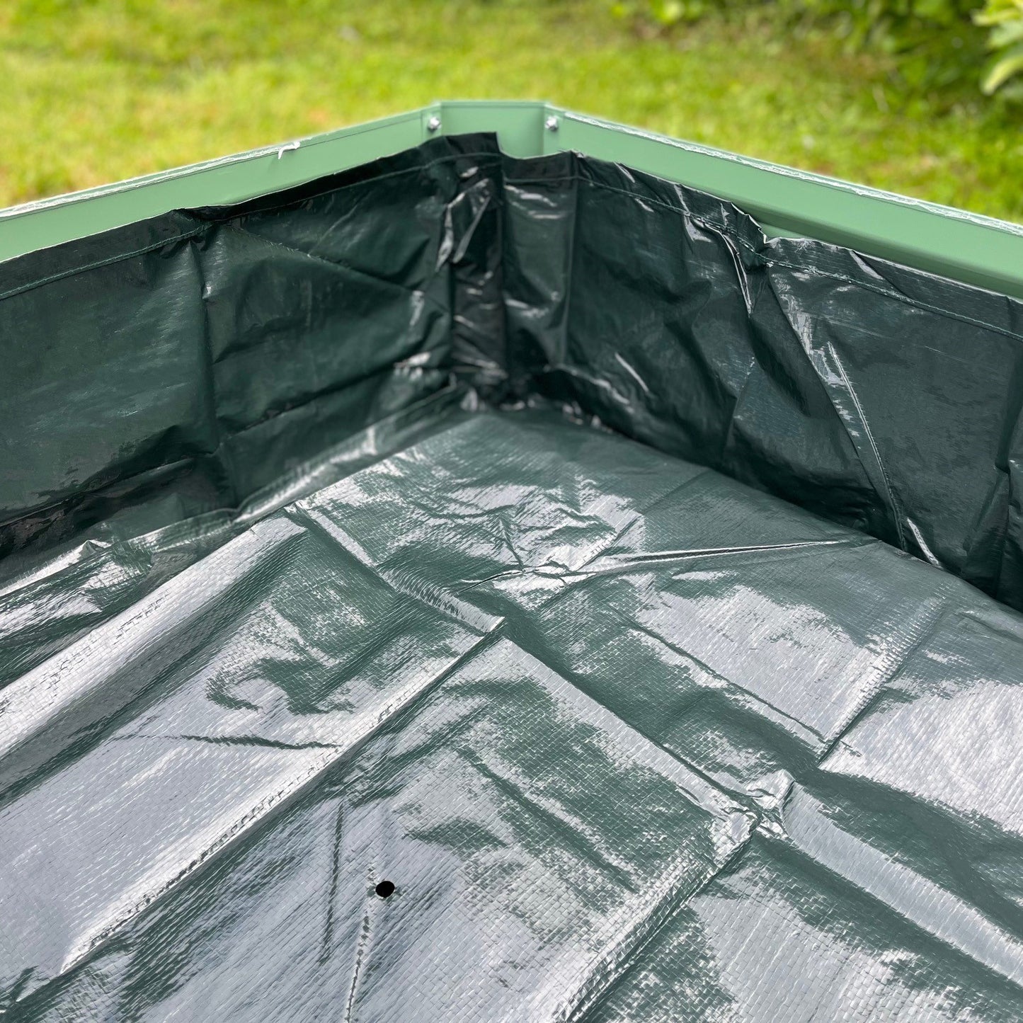 Liners for Metal Raised Vegetable Bed in Green (100cm x 30cm) - Pack of 2