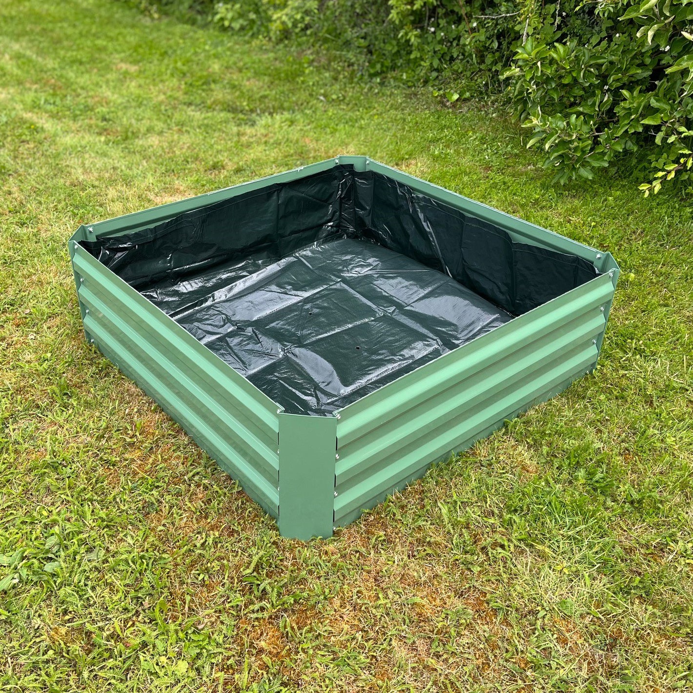 Liners for Metal Raised Vegetable Bed in Green (100cm x 30cm) - Pack of 2