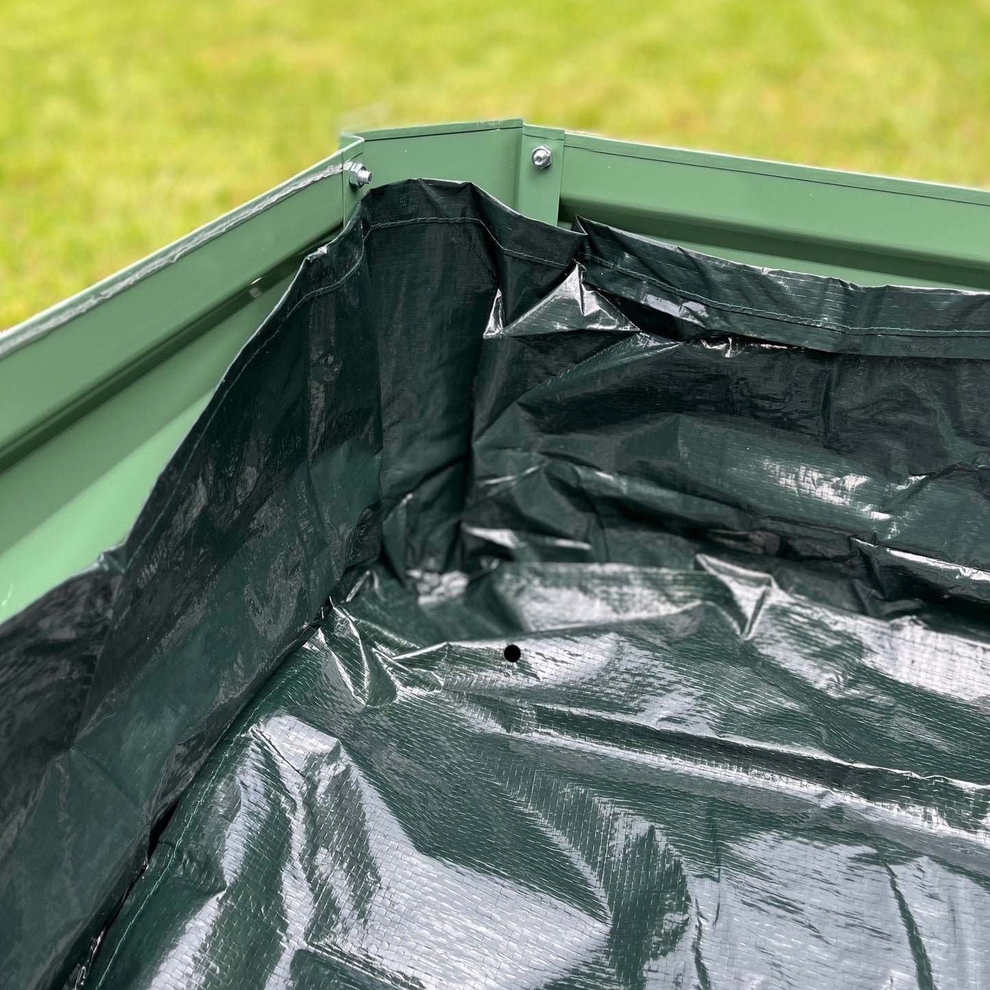 Liners for Metal Raised Vegetable Bed in Green (100cm x 30cm) - Pack of 2