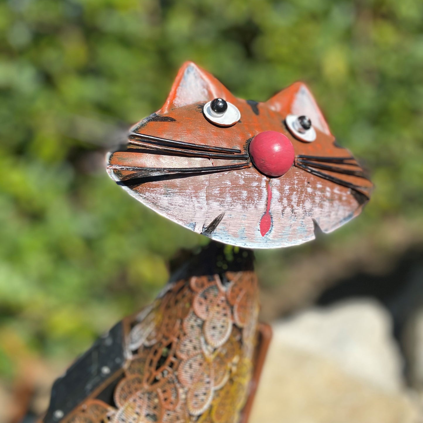 Cat Solar Light Garden Ornament
