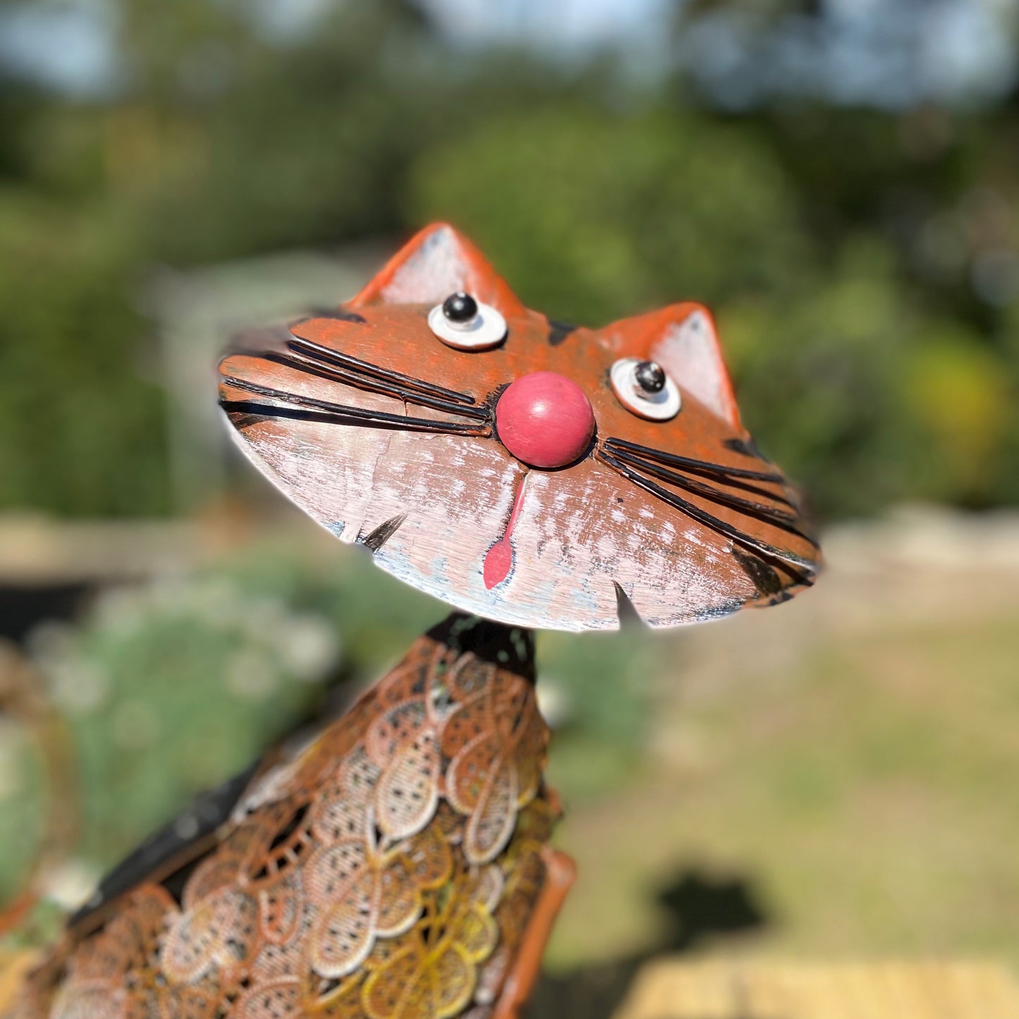 Cat Solar Light Garden Ornament