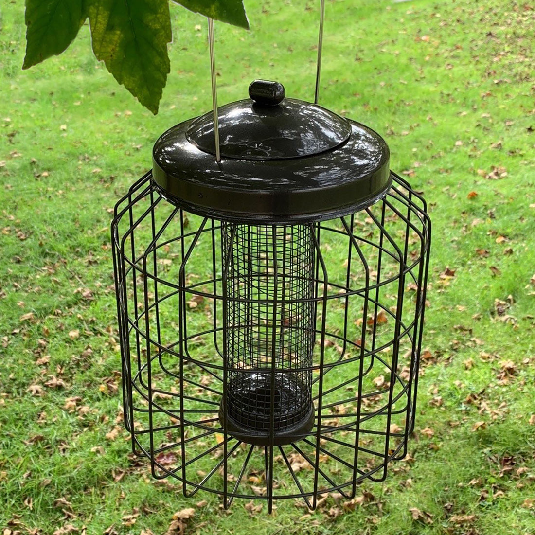 Heavy Duty Squirrel Proof Hanging Bird Nut Feeder (Set of 2)