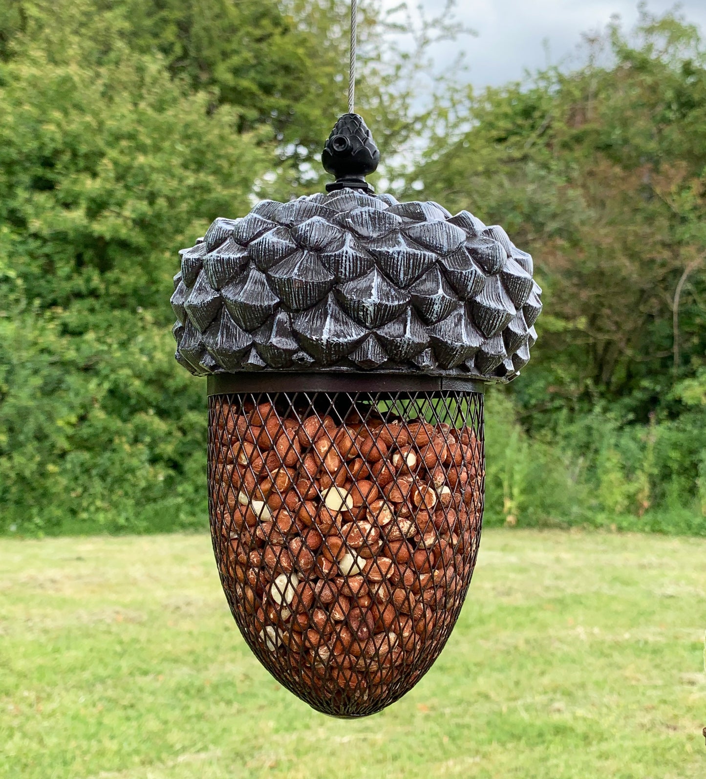 Hanging Acorn Shaped Nut Bird Feeder (Set of 2)