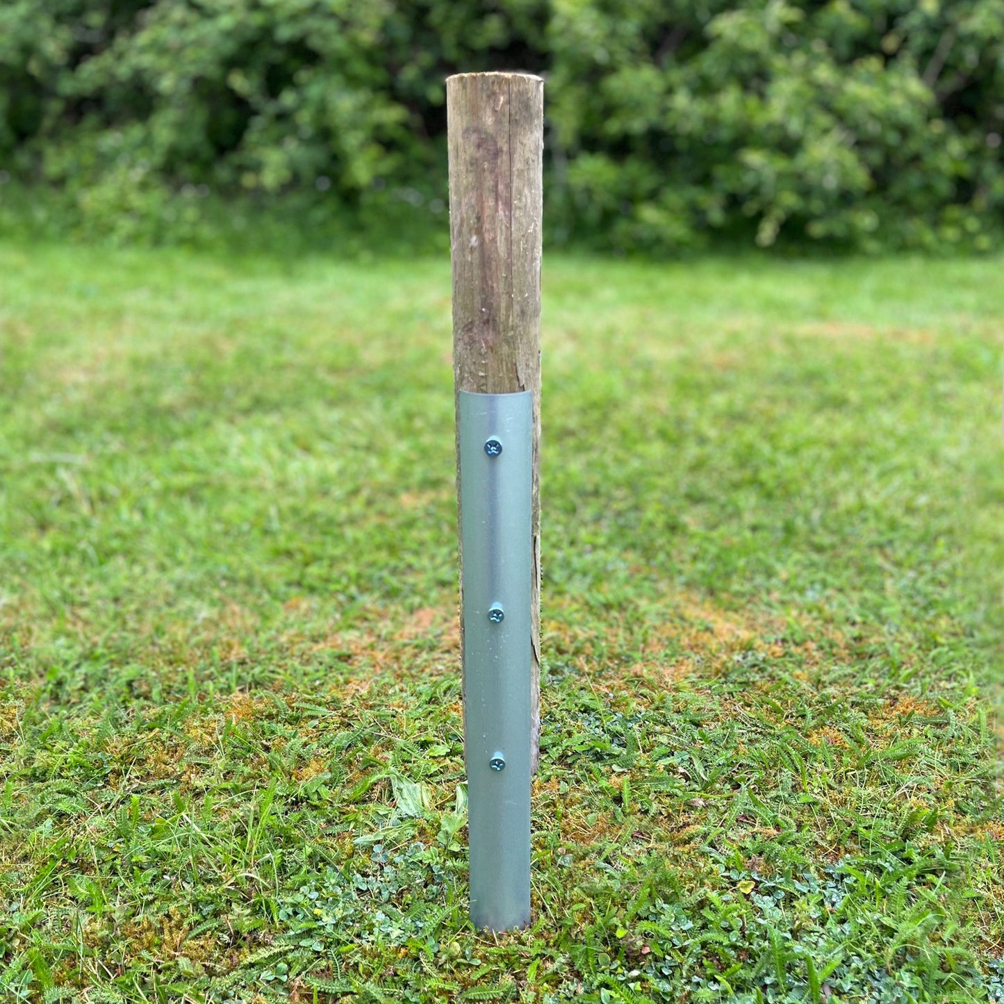 Metal Log Roll Stakes for Lawn Garden Border Edging (Pack of 20)