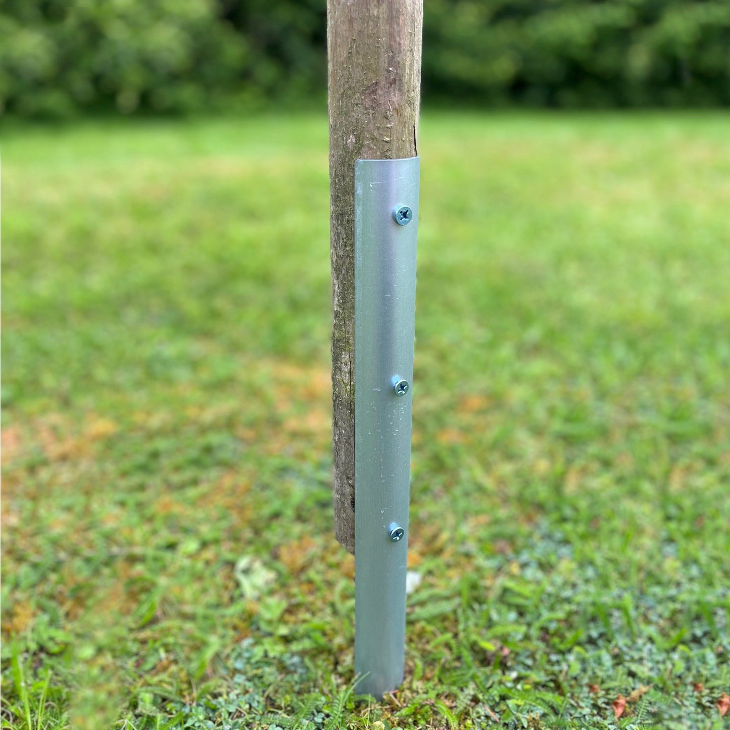 Metal Log Roll Stakes for Lawn Garden Border Edging (Pack of 20)