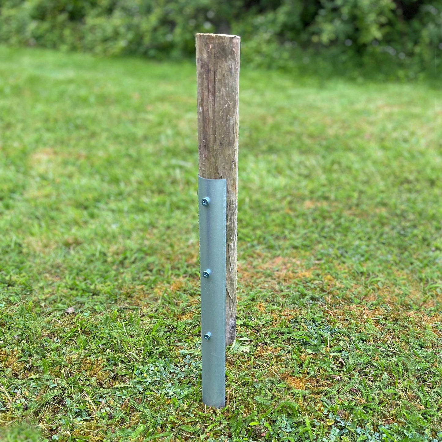 Metal Log Roll Stakes for Lawn Garden Border Edging (Pack of 20)