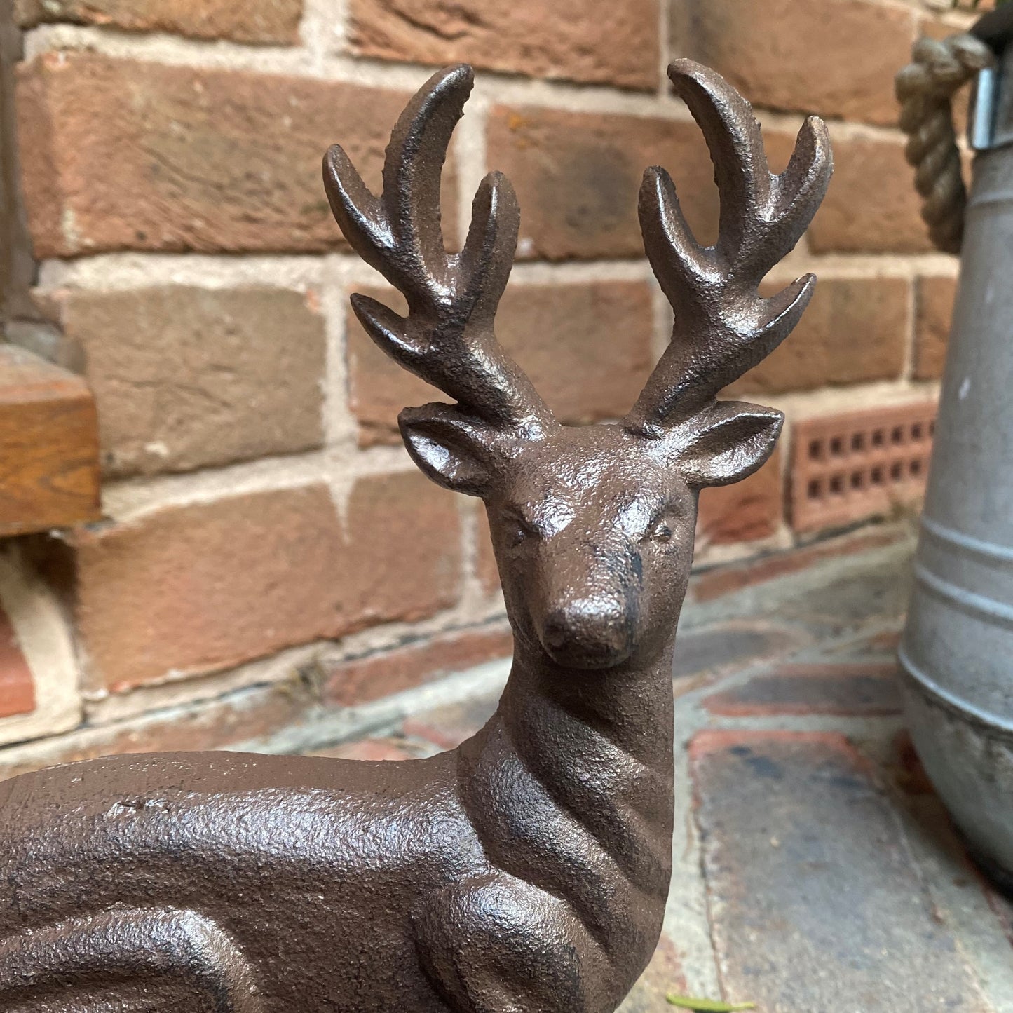 Cast Iron Stag Boot Brush Scraper