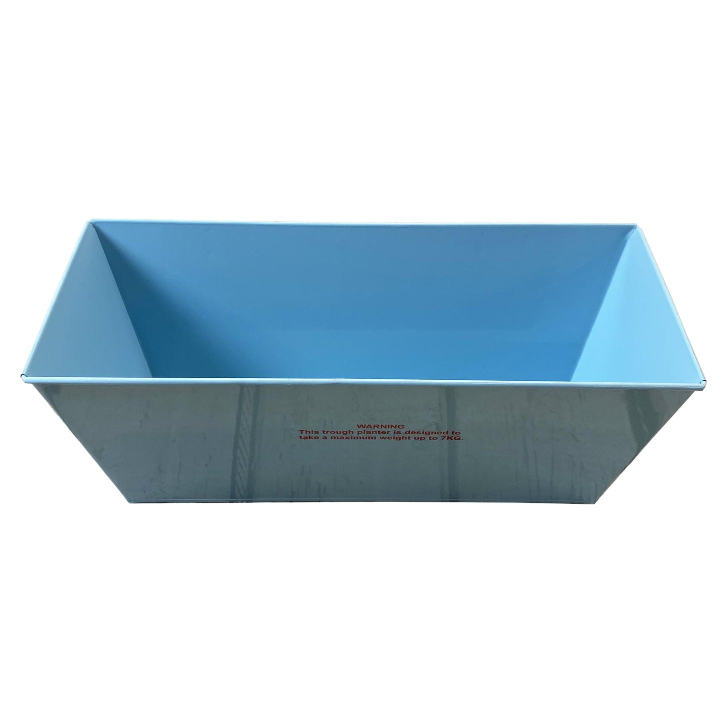 Duck Egg Blue Balcony Planter without Hangers GFK444