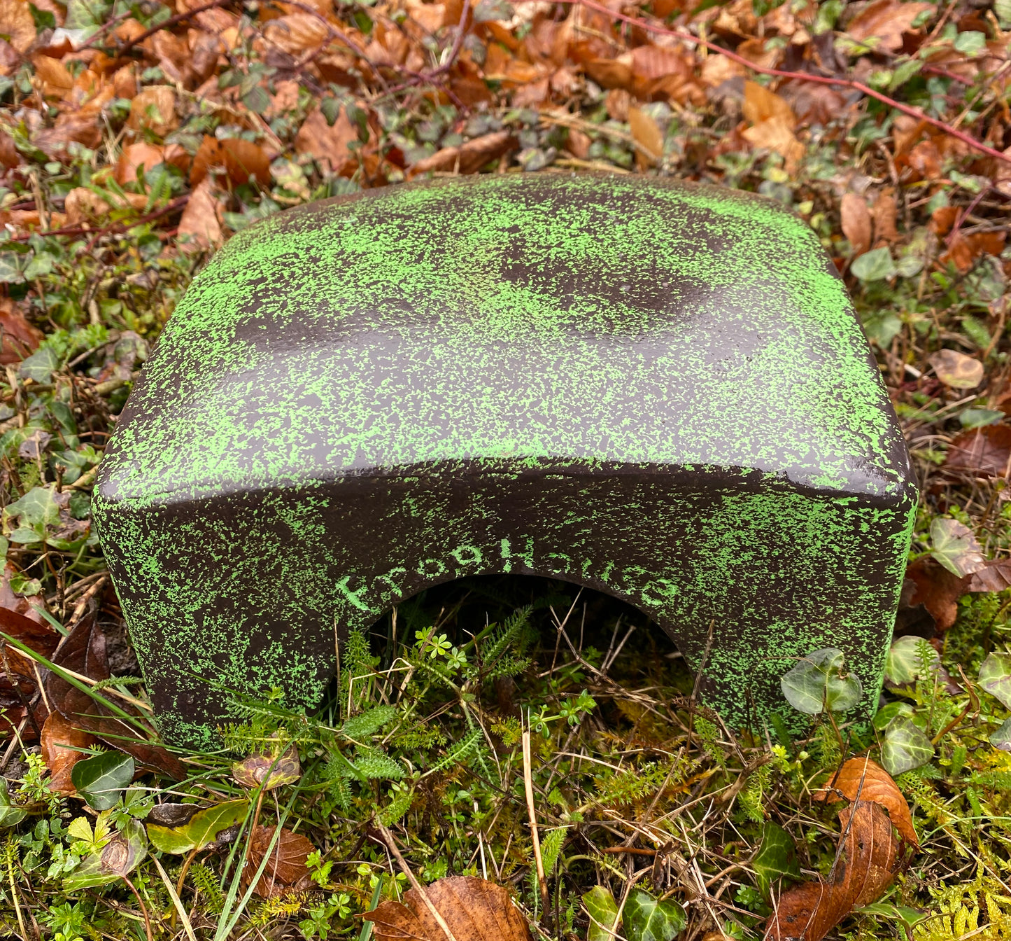 Ceramic Frog and Toad House Shelter Garden Habitat
