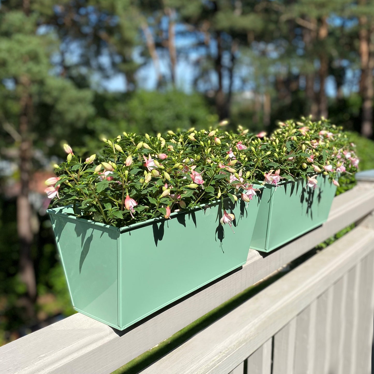 Hangers for Sage Green Balcony Hanging Planter GFL008