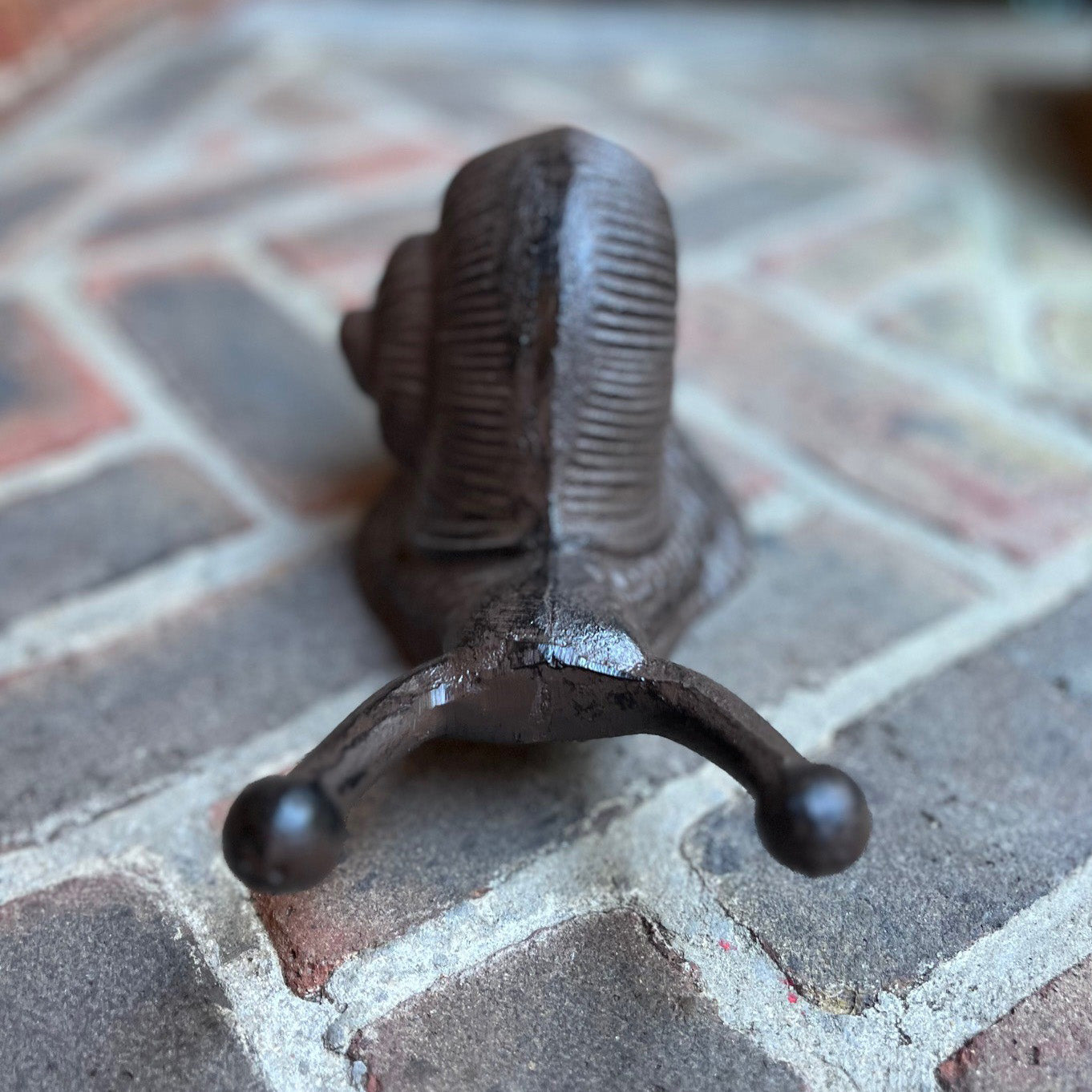 Set of 2 Cast Iron Snail Shape Garden & Patio Boot Jacks