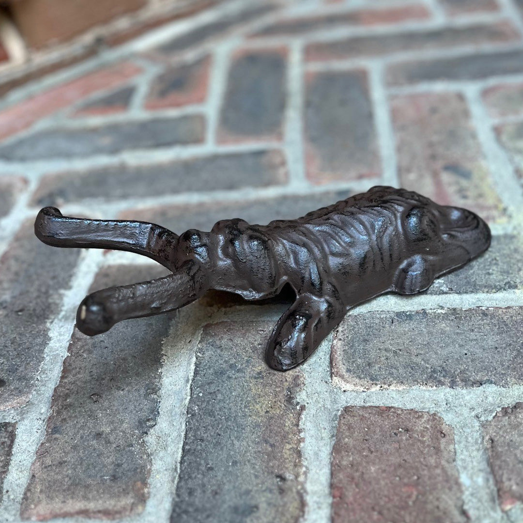 Cast Iron Dog Shape Boot Jack Vintage Wellington Boot Remover