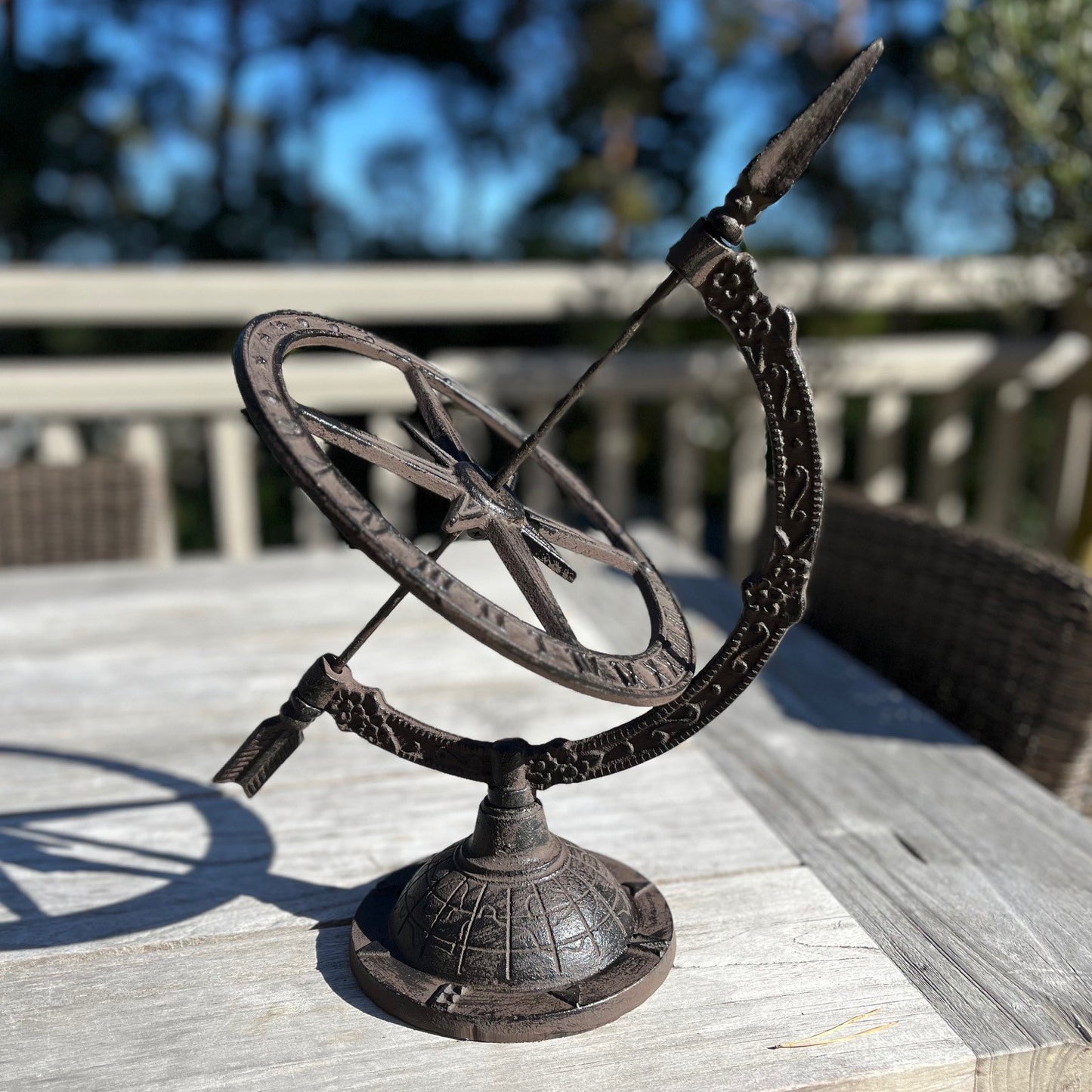 Cast Iron Garden Sundial