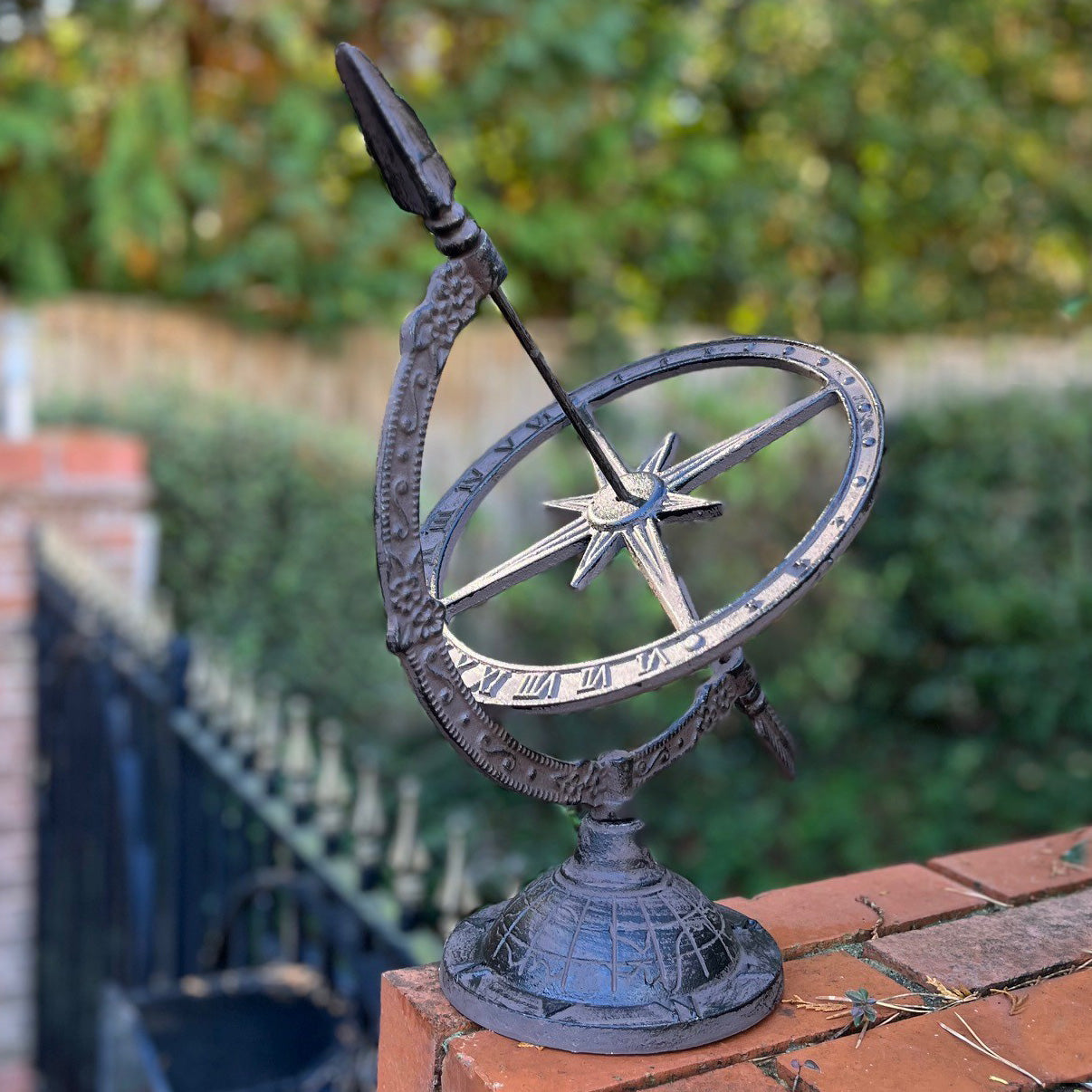 Cast Iron Garden Sundial