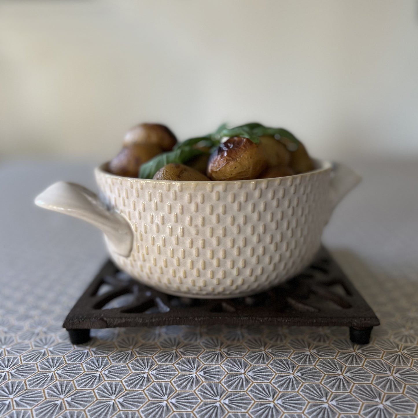 Cast Iron Square Table Trivet