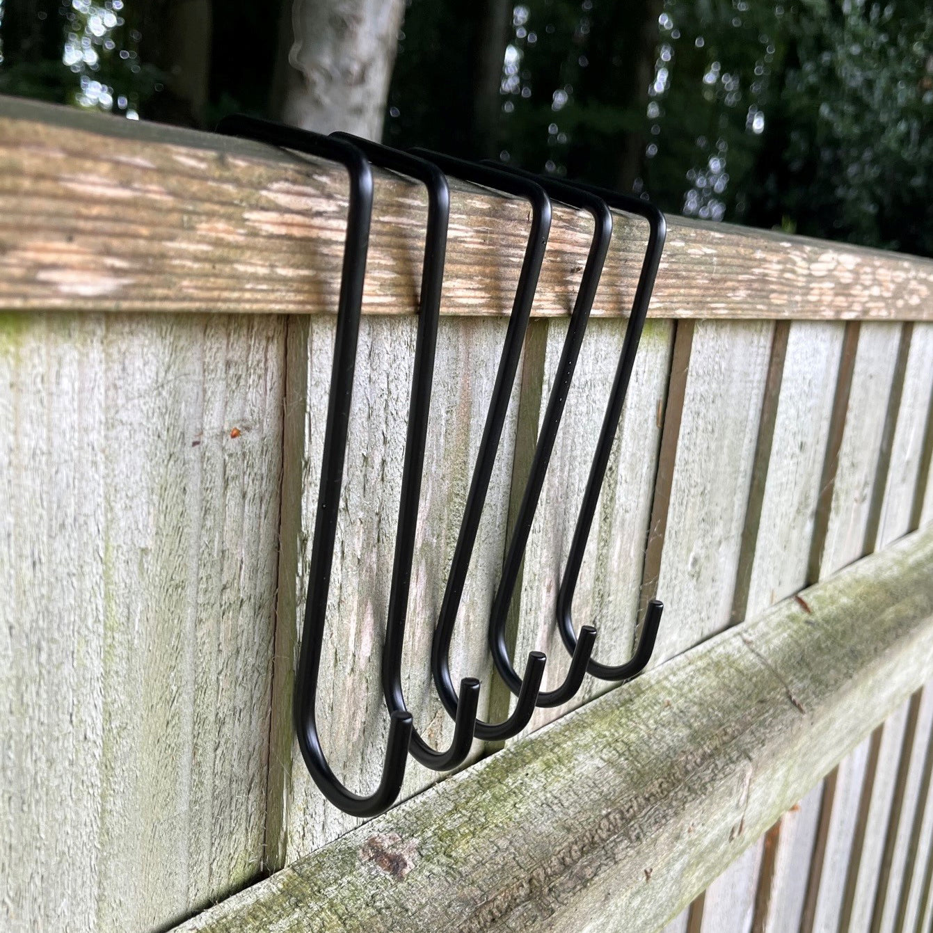 15cm Bracket Fence Panel Hooks (Set of 12)