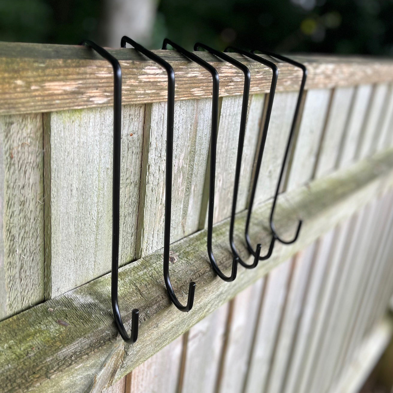 20cm Bracket Fence Panel Hooks (Set of 12)