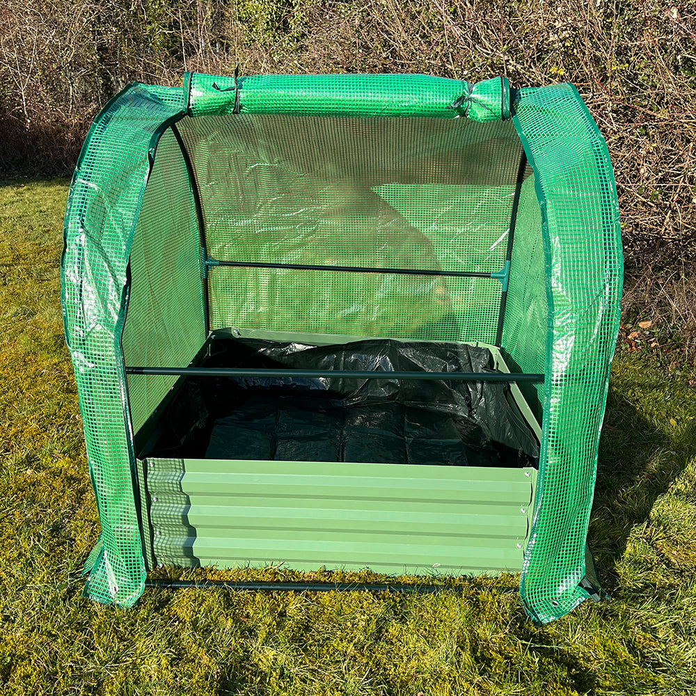 Grow Tunnel for Raised Vegetable Beds (105cm x 105cm x 100cm)