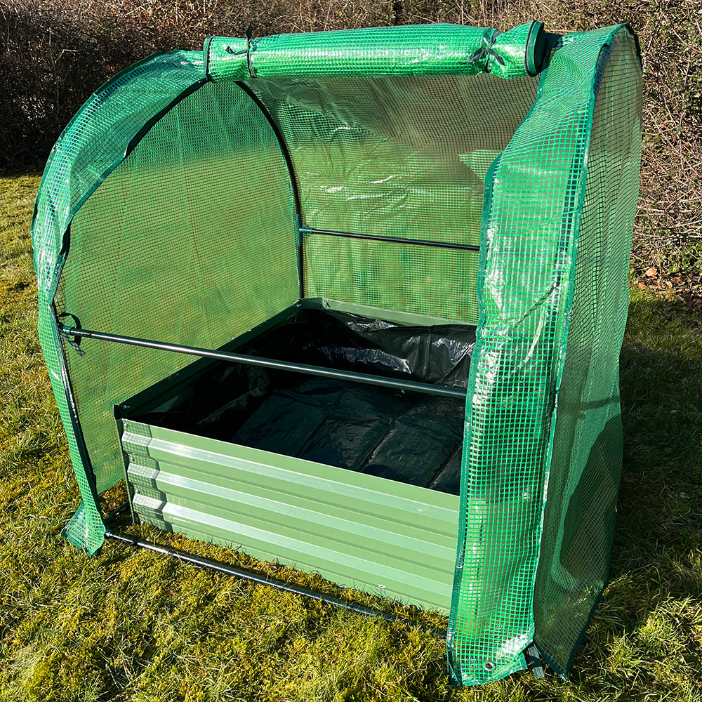 Grow Tunnel for Raised Vegetable Beds (105cm x 105cm x 100cm)