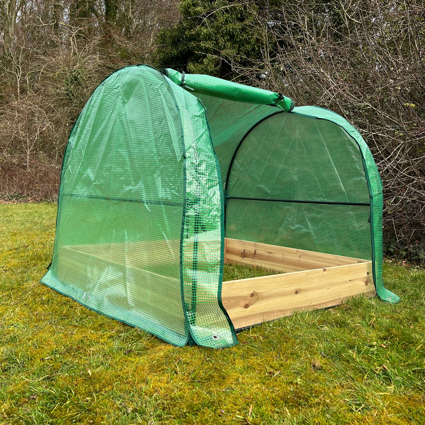 Grow Tunnel for Raised Vegetable Beds (125cm x 125cm x 100cm)