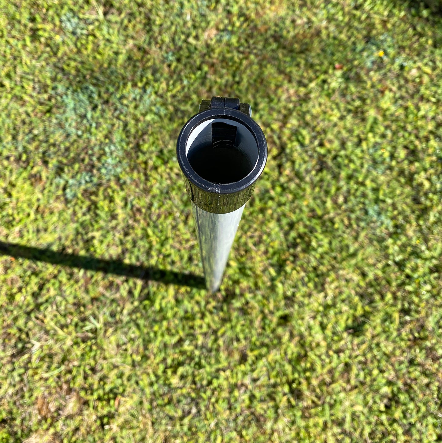 Bottom Pole for Tilt Parasol Black GFK349