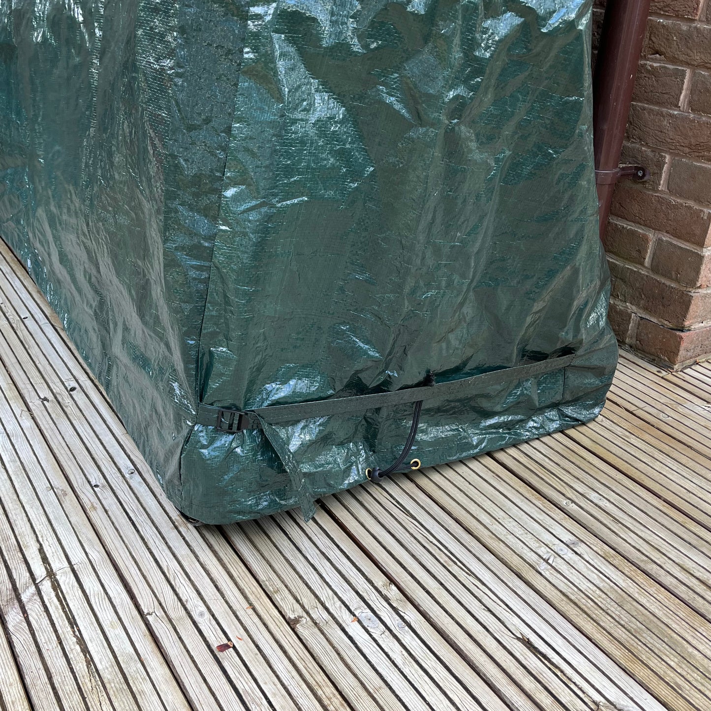 Waterproof Garden Outdoor Table Tennis Table Cover in Green (185cm)
