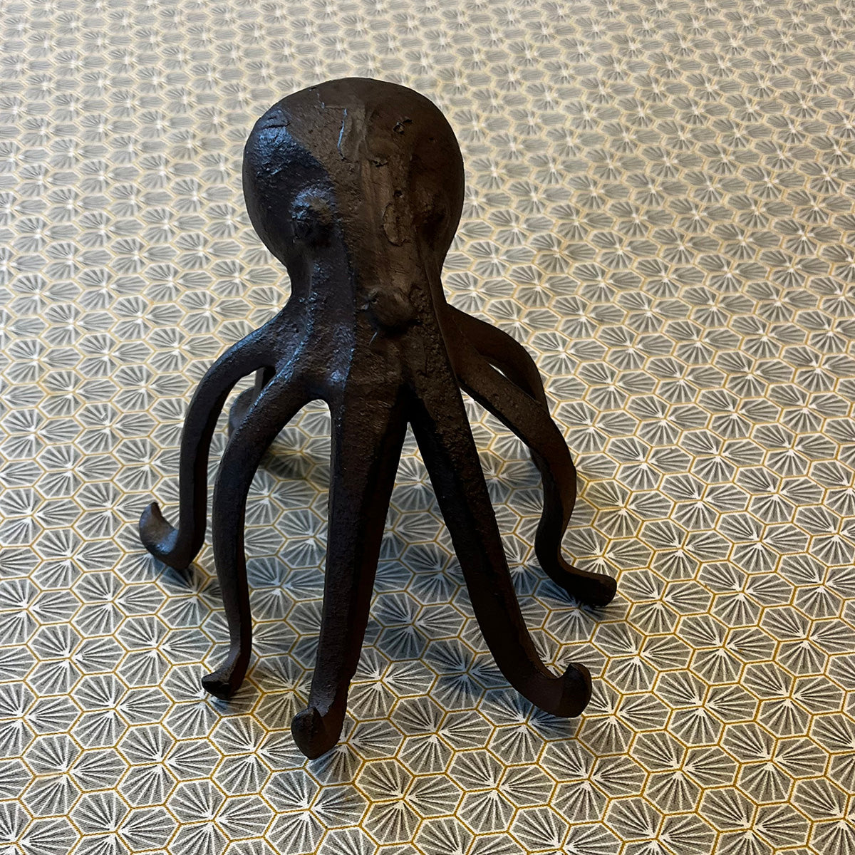 Cast Iron Octopus Phone Holder