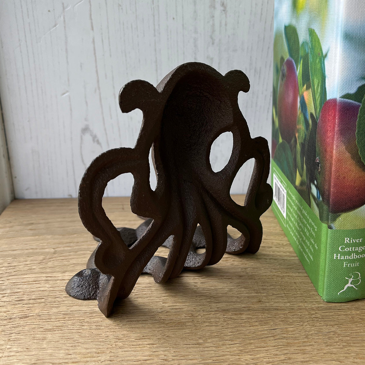 Cast Iron Octopus Decorative Bookends (Set of 2)