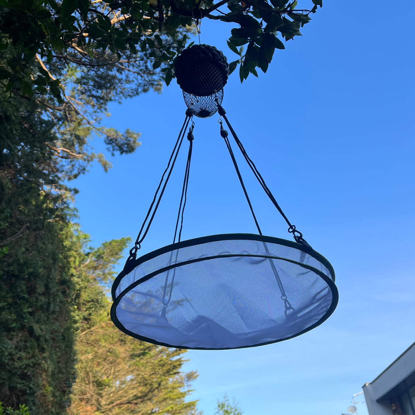 Large Mesh Bird Feeder Seed Catcher Tray (Set of 4)