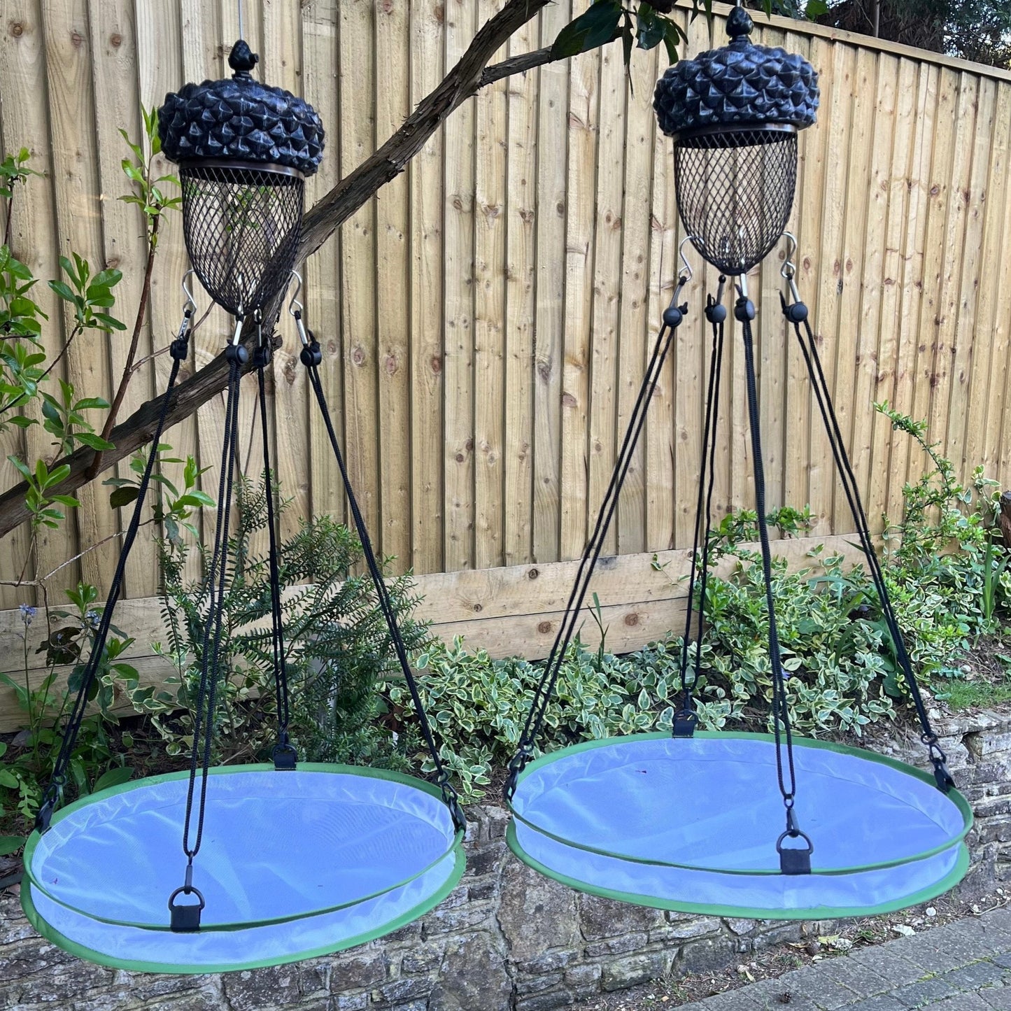 Large Mesh Bird Feeder Seed Catcher Tray (Set of 4)