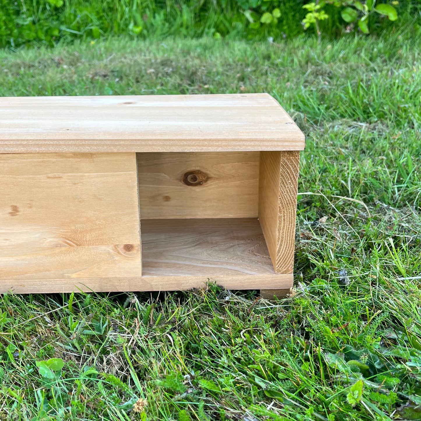 Wooden Hedgehog House Extension Tunnel