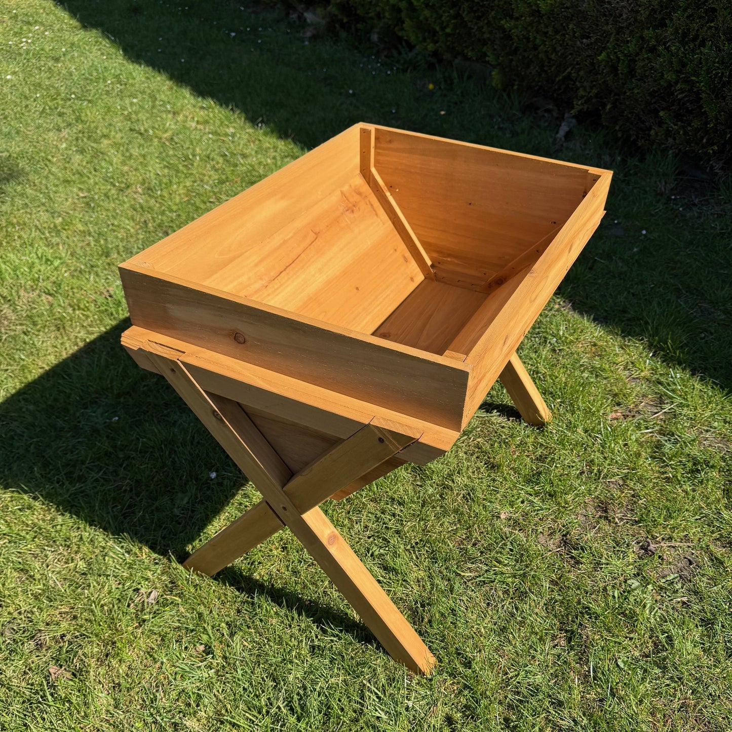 Veg-Trough Wooden Raised Vegetable Bed Planter (75cm)