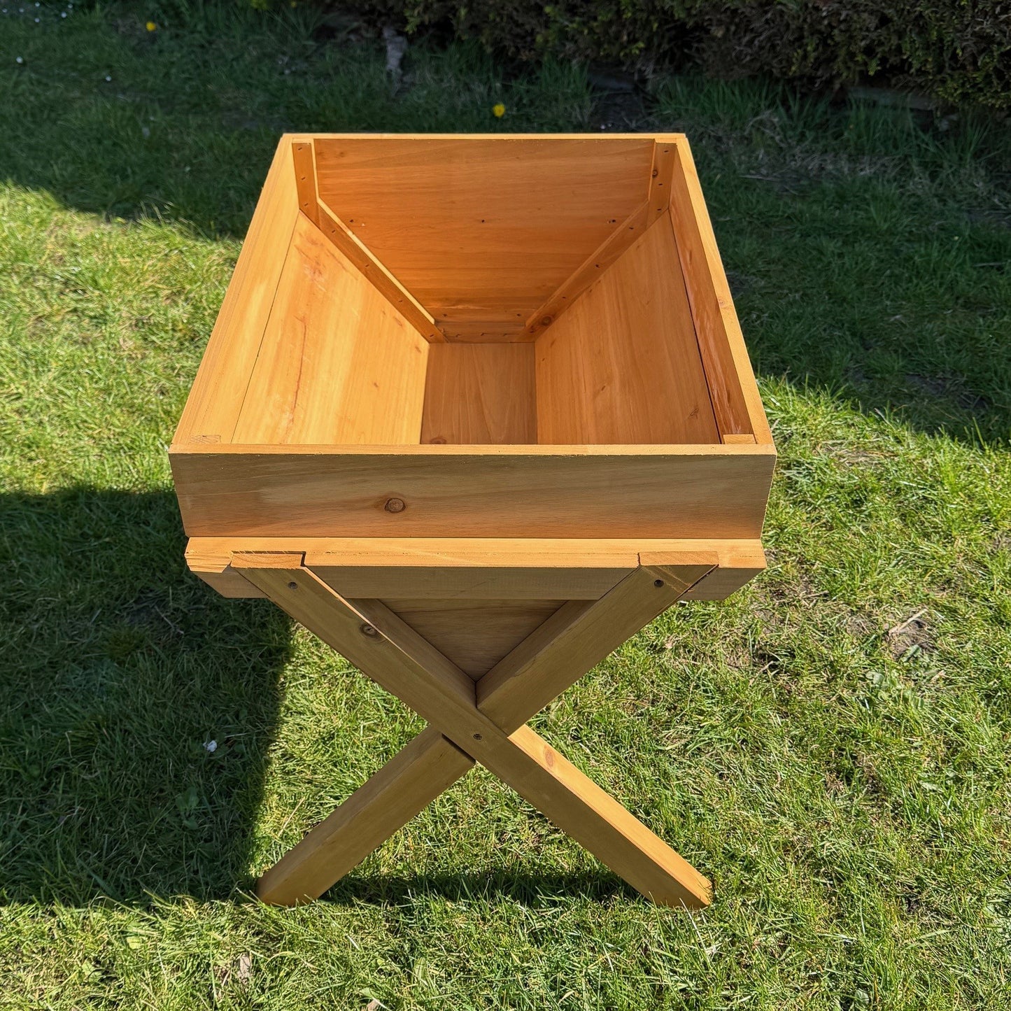 Veg-Trough Wooden Raised Vegetable Bed Planter (75cm)
