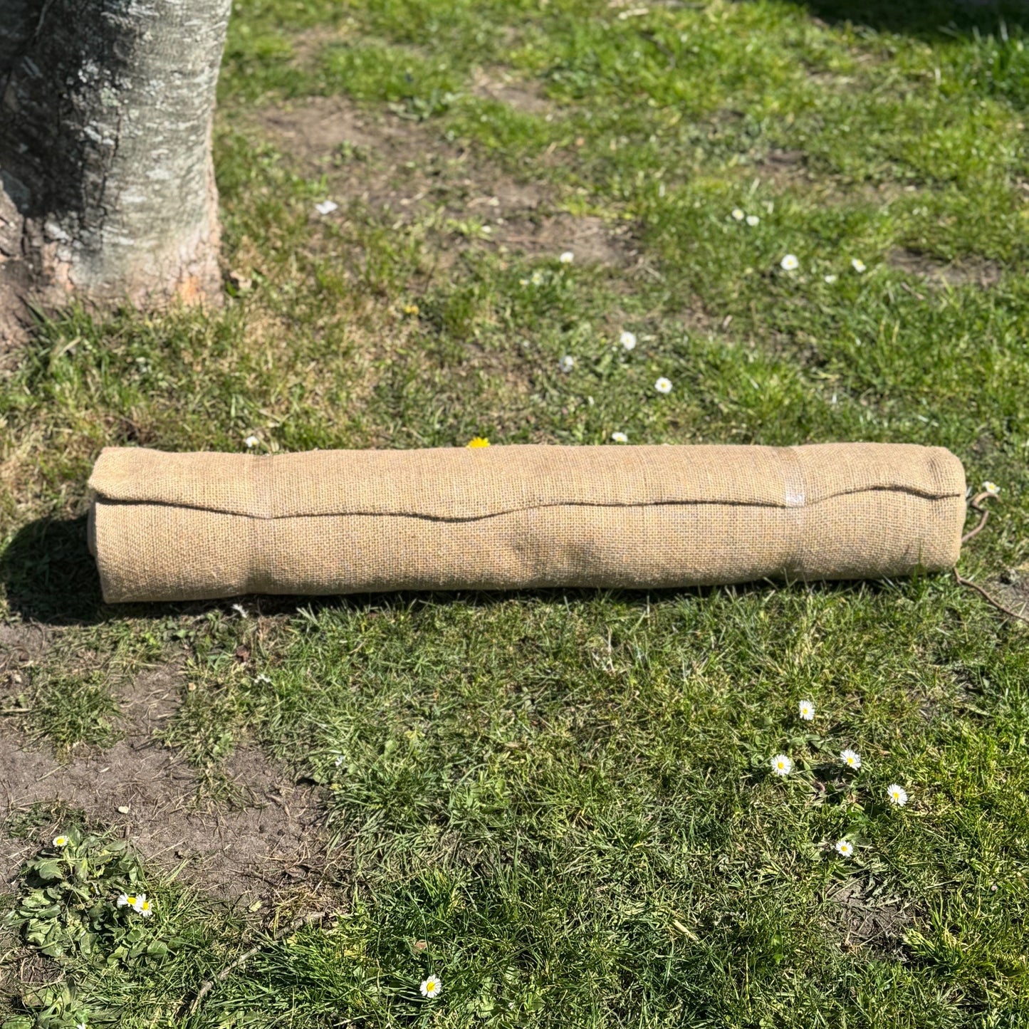 Jute Hessian Burlap Plant Protection Liner & Weed Control Roll (10m x 2m)