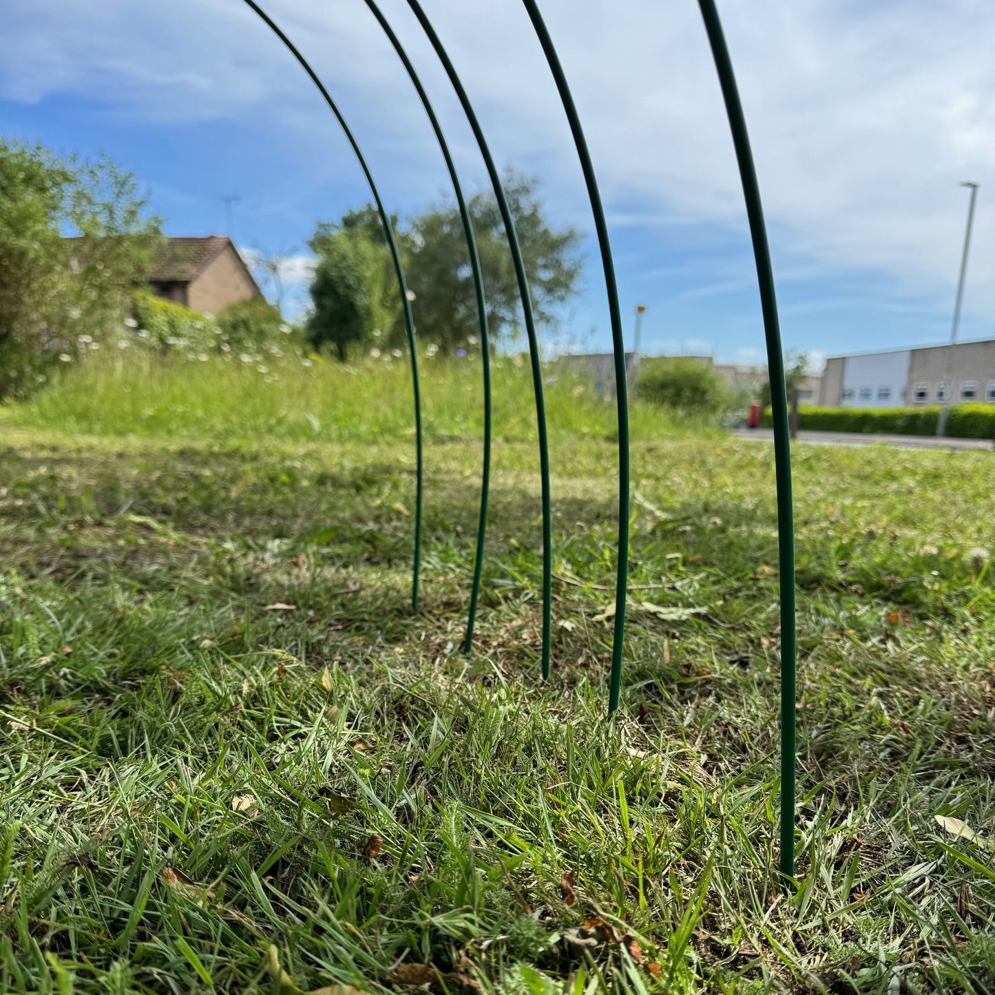 60cm Garden Grow Tunnel Hoops for Plant Protection Netting & Fleece (Pack of 5)