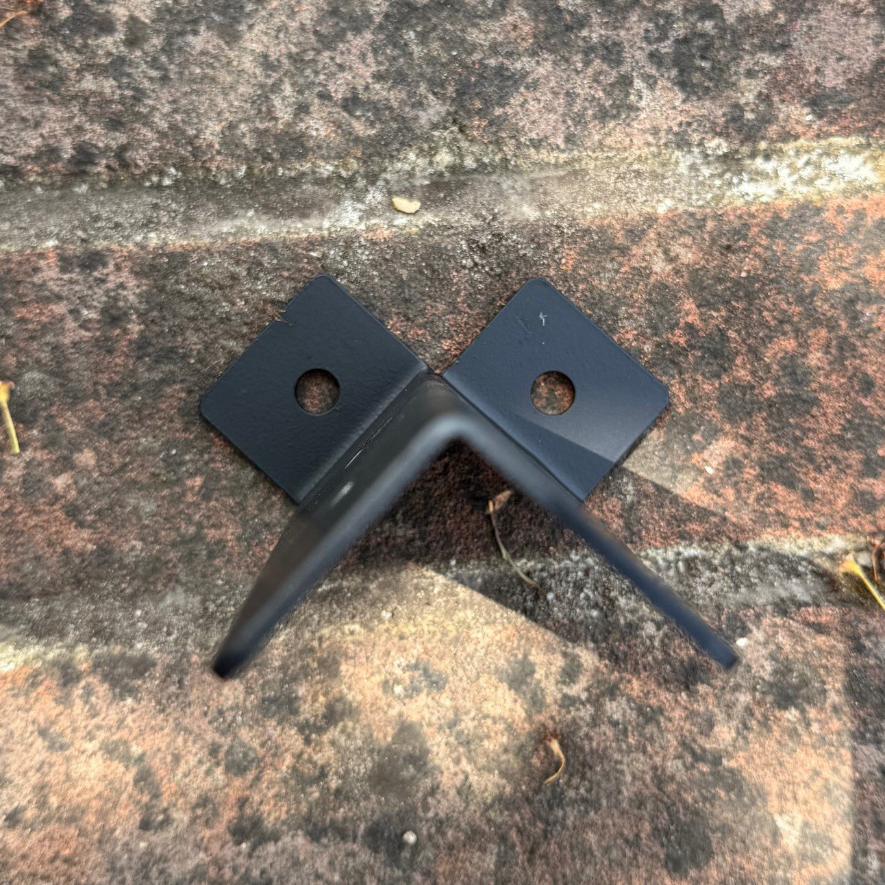 Surface Mounted Fence Post Support Brackets for Hard Ground (Pack of 8)