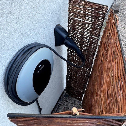 Electric Car Charging Point Willow Screen