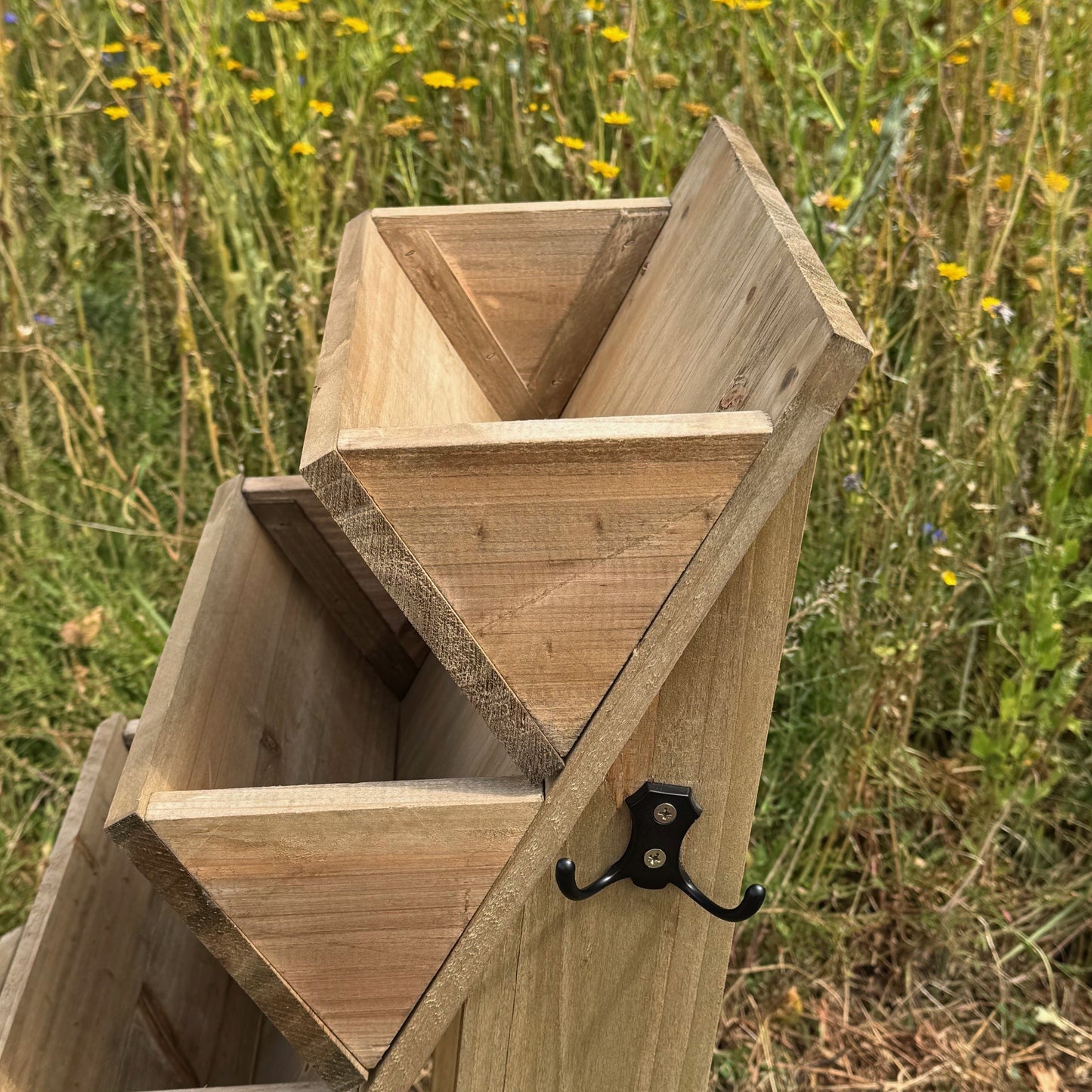 5 Tier Wooden Garden Flower & Herb Planter