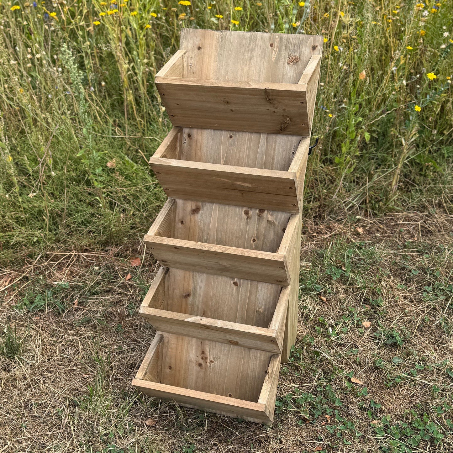 5 Tier Wooden Garden Flower & Herb Planter