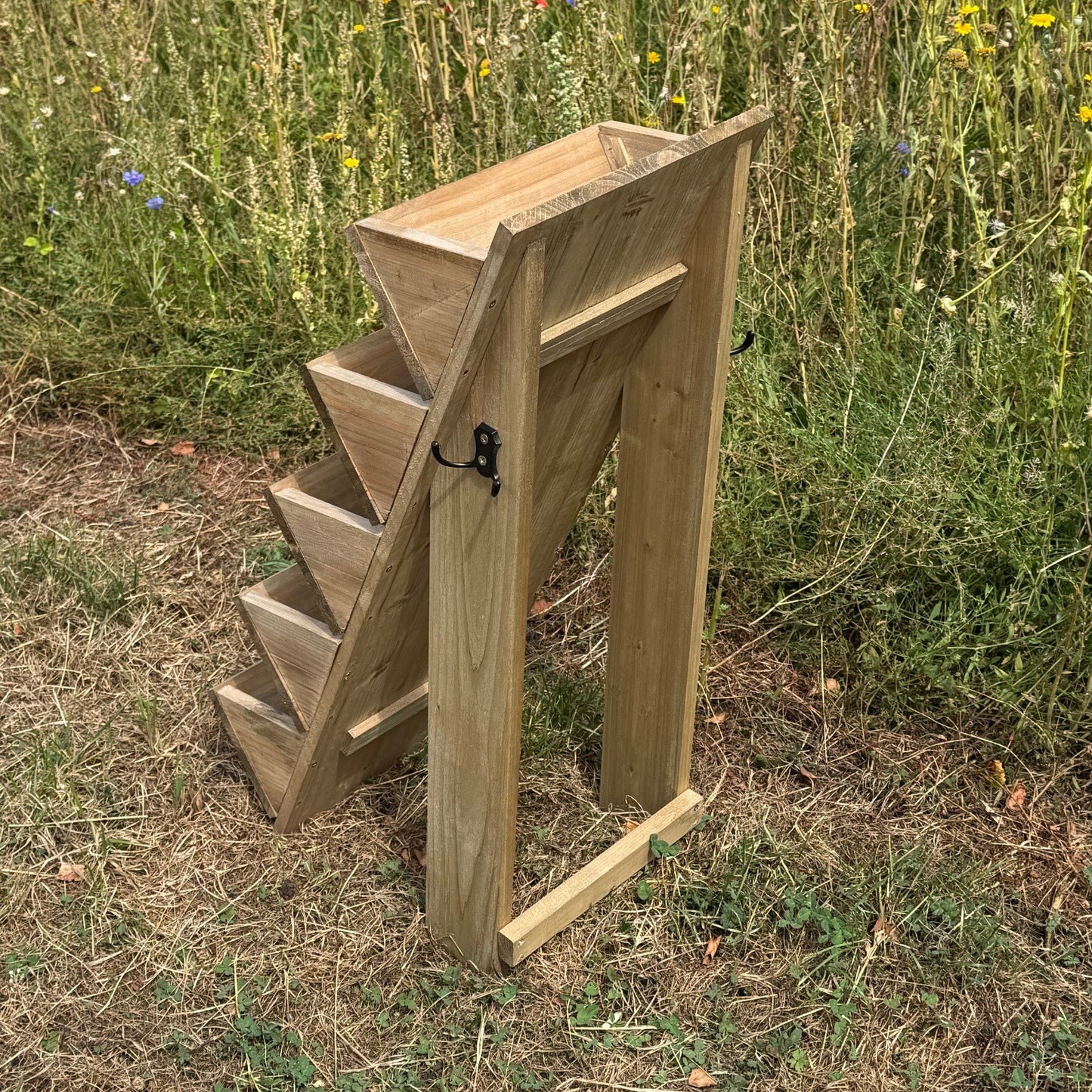 5 Tier Wooden Garden Flower & Herb Planter
