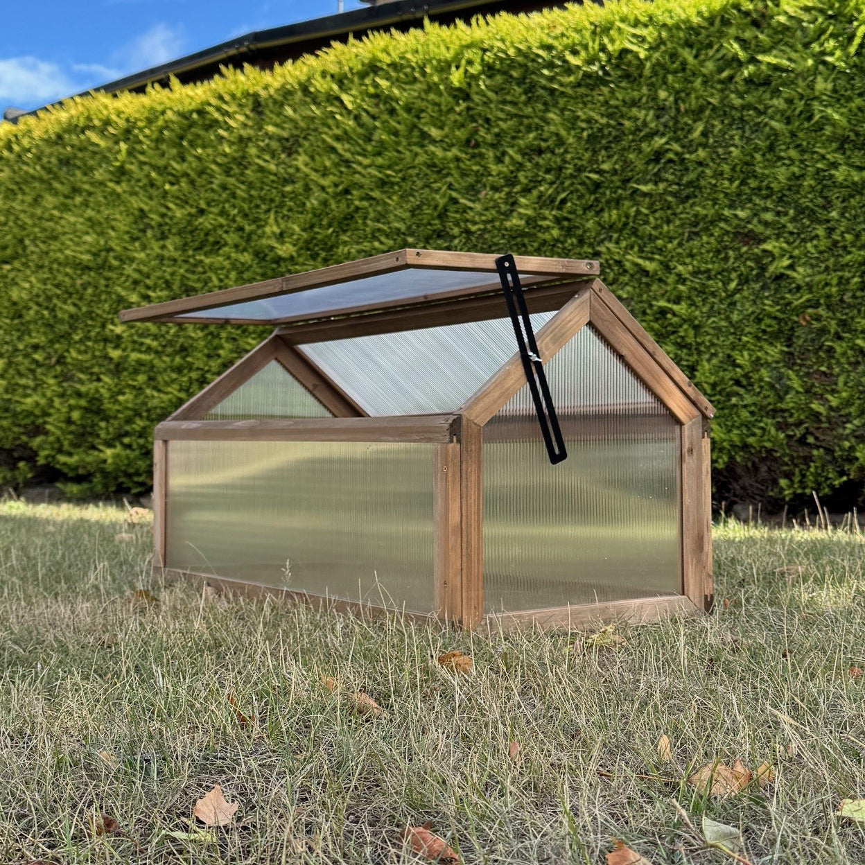 Wooden Framed Polycarbonate Apex Cold Frame