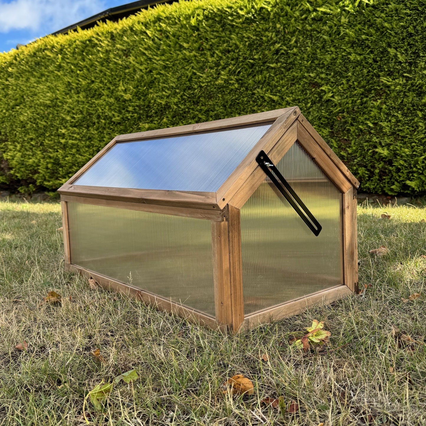 Wooden Framed Polycarbonate Apex Cold Frame