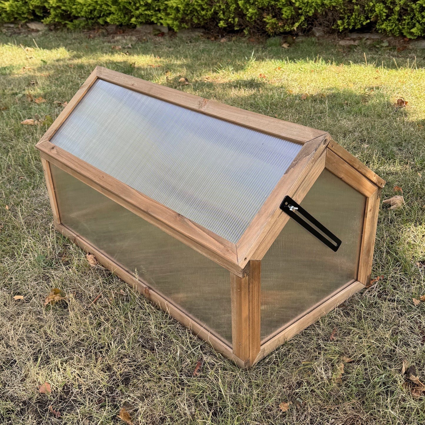 Wooden Framed Polycarbonate Apex Cold Frame