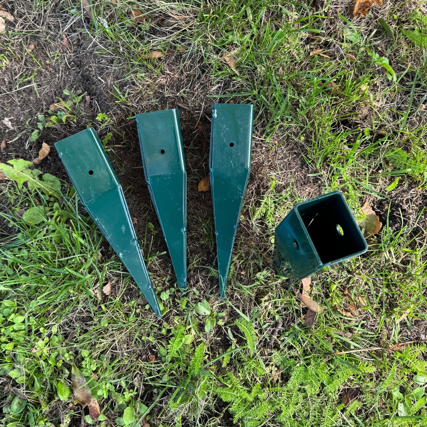 4.5cm Ground Spikes for Wooden Garden Arch (Pack of 4)