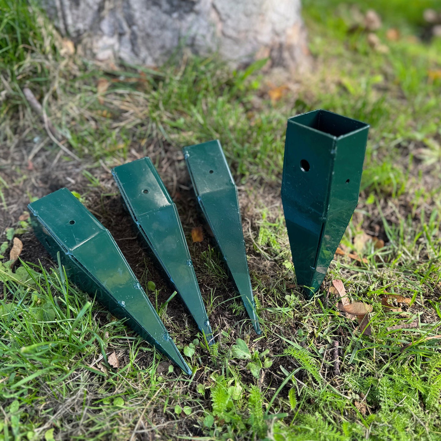 4.5cm Ground Spikes for Wooden Garden Arch (Pack of 4)