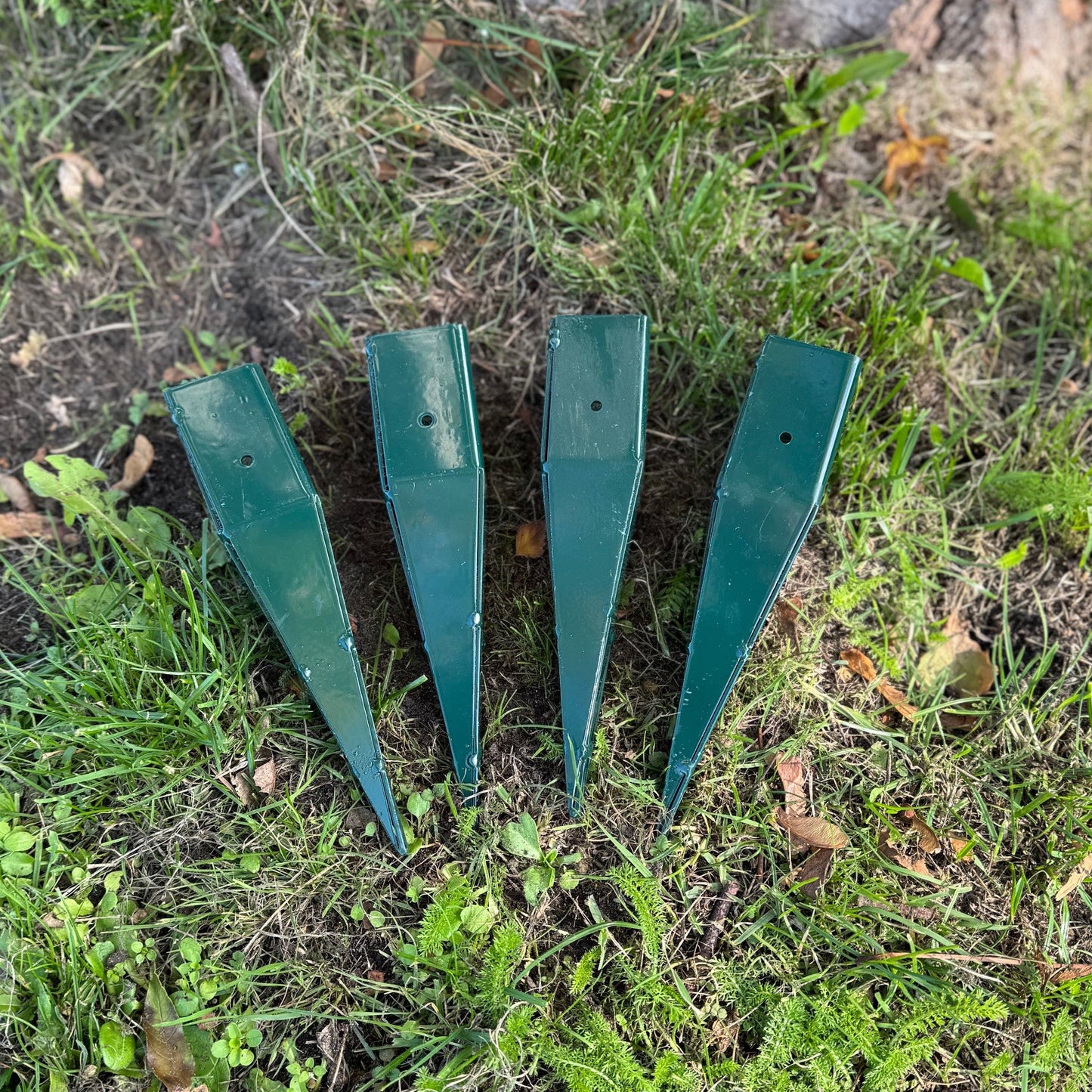 4.5cm Ground Spikes for Wooden Garden Arch (Pack of 4)